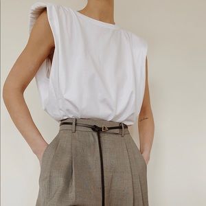 Eva Padded Shoulder Muscle Tank